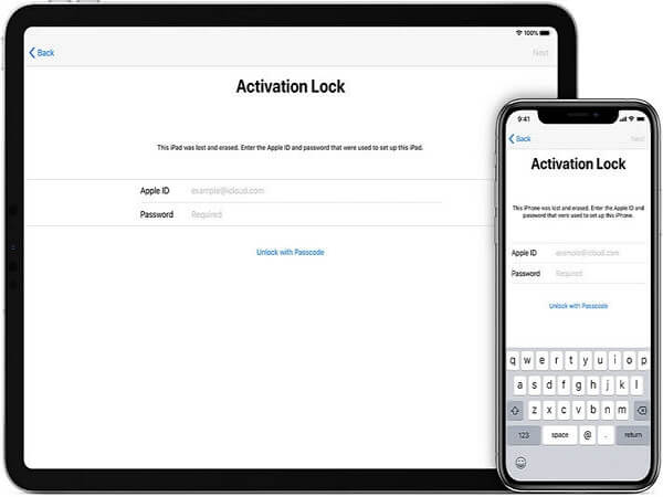 iCloud avtibation lock