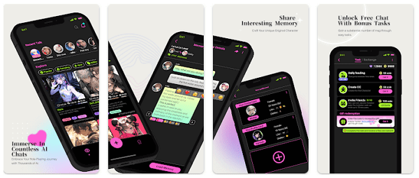 crushon.ai app interface