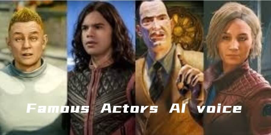 famous actors ai voice 