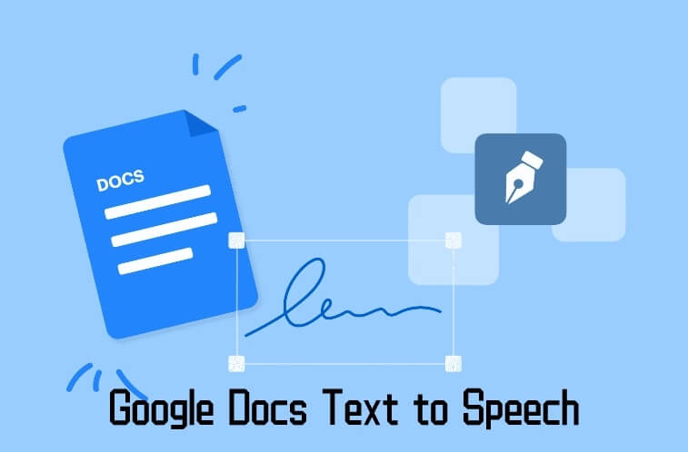 google docs text to speech 