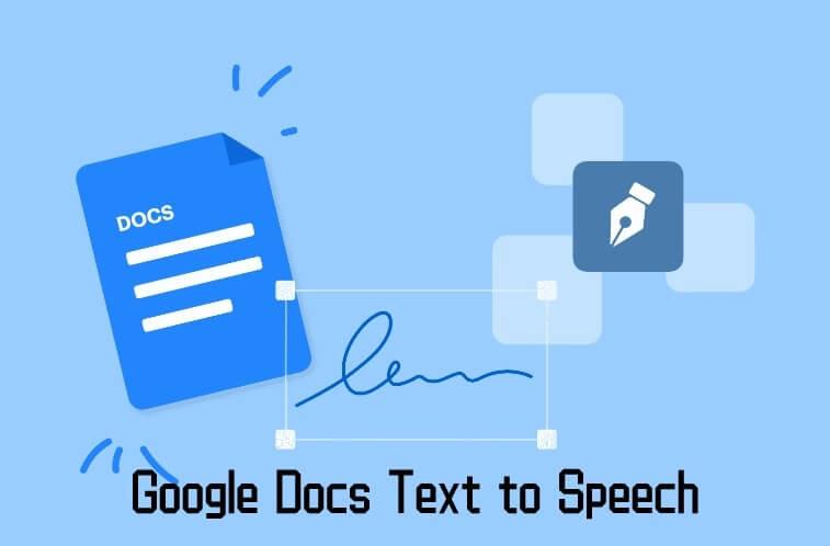 google docs app text to speech