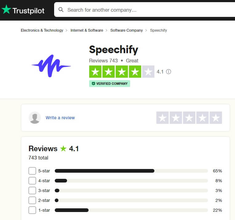 speechify reviews