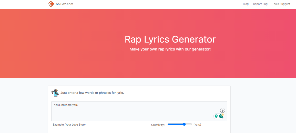 ai rap generator