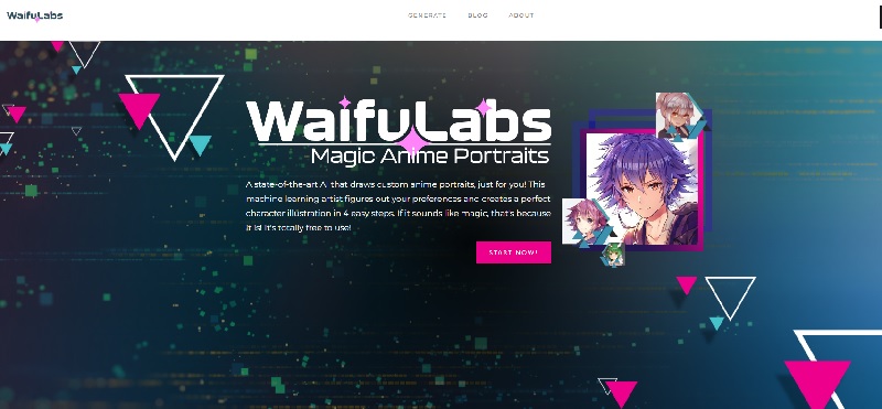 waifulabs anime girl generator