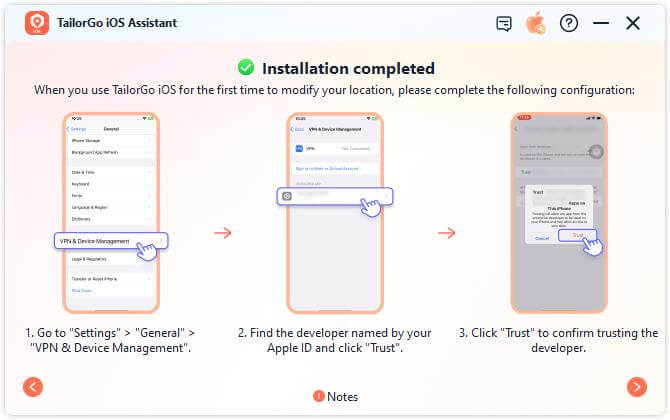 install tailorgo ios app step4