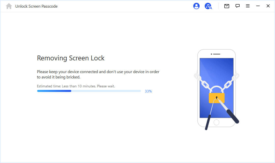 removing screen lock