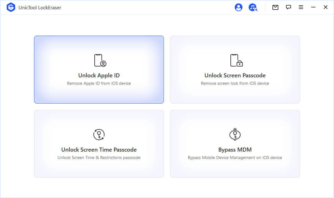 unlock apple id mode