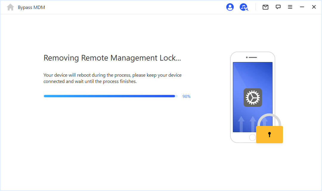 removing remote management lock