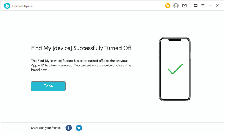 FMI turned off successfully