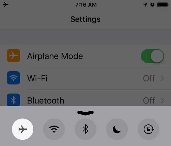 Airplane mode