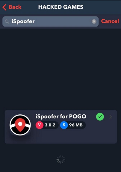 Search iSpoofer for POGO