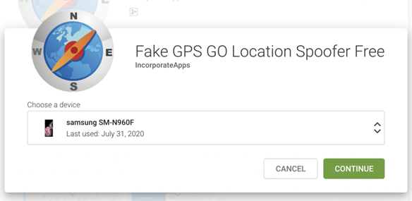 fFake GPS GO Location Spoofer Free