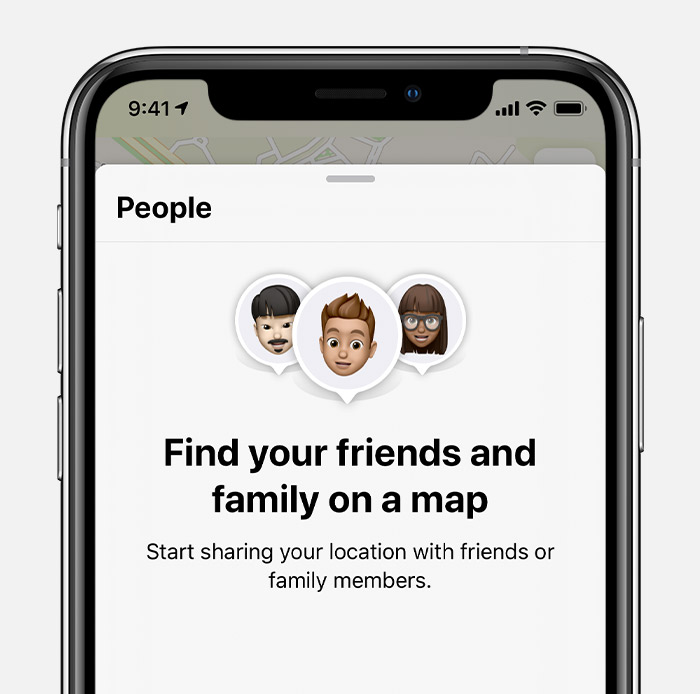 how to find friends iphone free