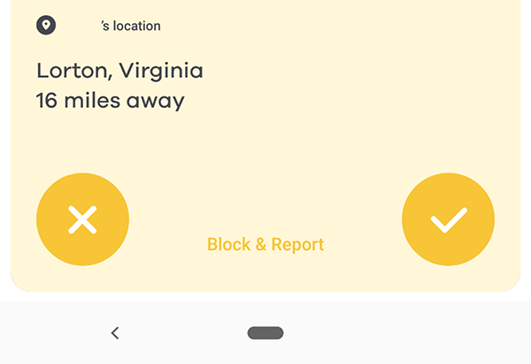 location on bumble