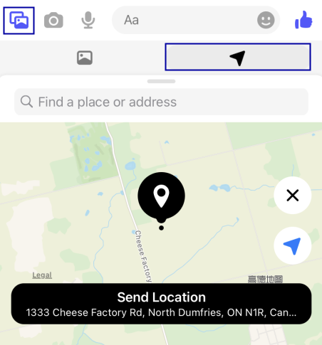 send location