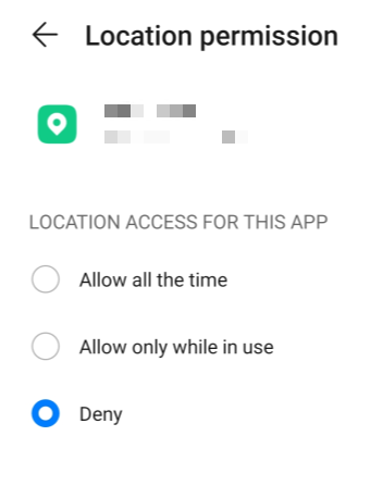 turn off location services for grindr spoof location