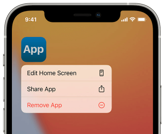 Remove iPhone apps