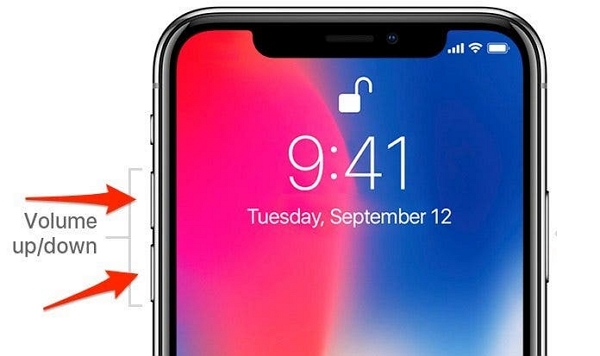 iphone volume buttons