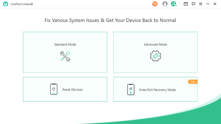 choose standard mode