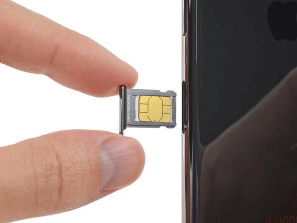 reinsert sim card