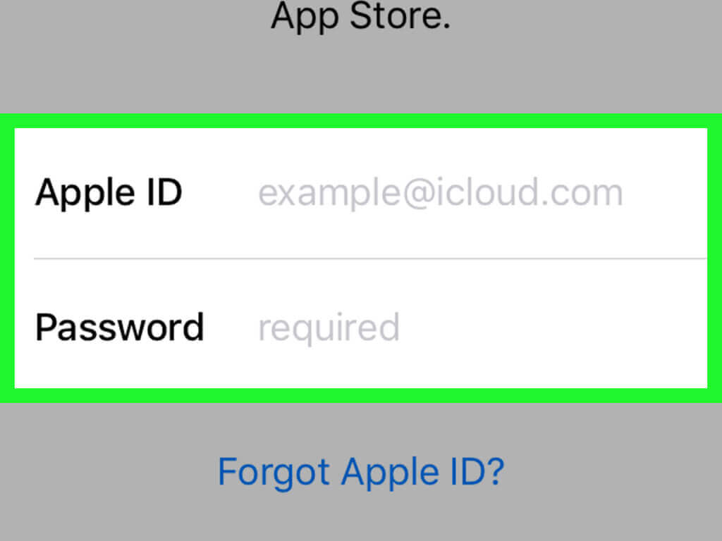 sign in apple id