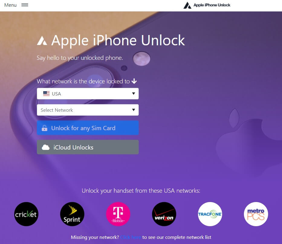 iPhone Activation Lock removal online service