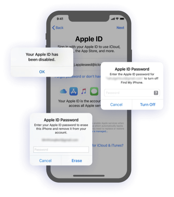 remove Apple ID