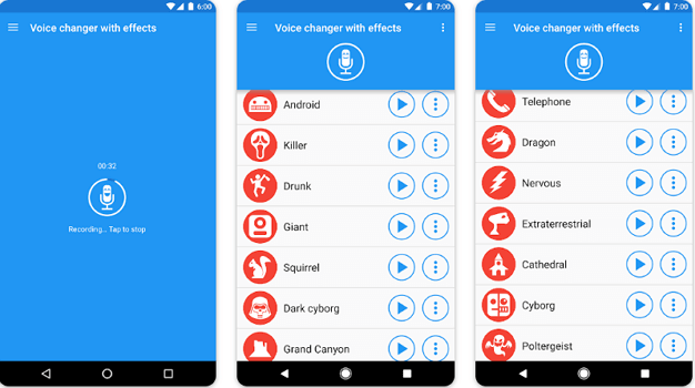 voice changer with effects