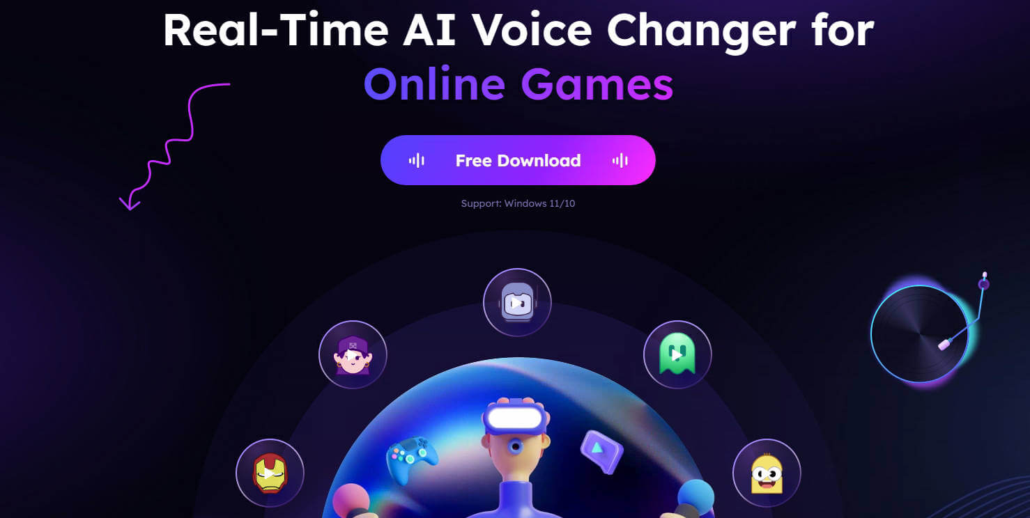  voiceware for Alien Voice Changer  