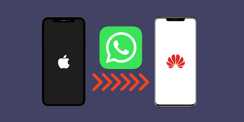 transfer whatsapp from iphone to huawei