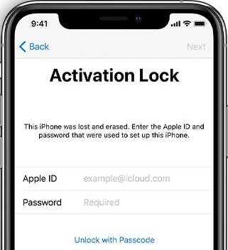 unlock activation lock