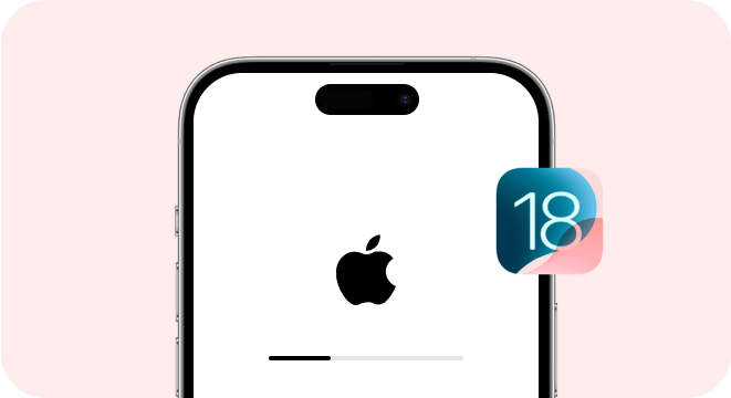 iOS 18アップデート後のブートループ