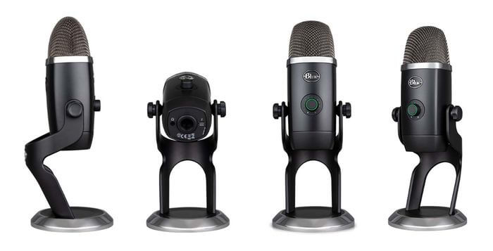 blue yeti xスタジオマイクで