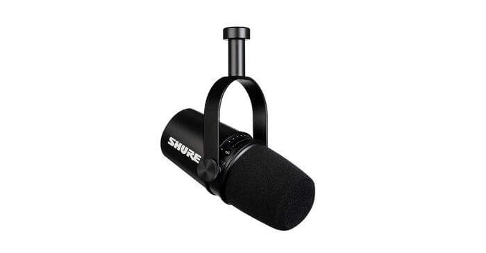 shure mv7音声収録に最適なusb/xlrハイブリッドマイクで