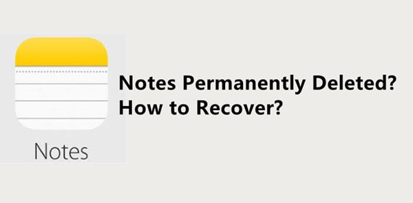 how to recover permanently deleted notes on iphone
