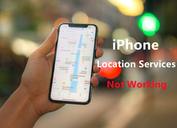 iPhone location services not working