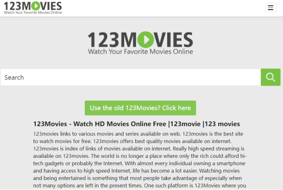 123movies 電影下載網站