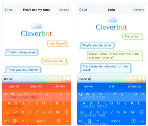 cleverbot ai 聊天機器人