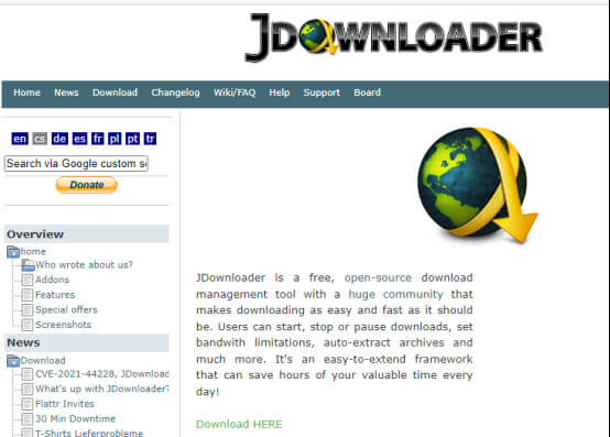 jdownloader 軟體下載 fb 影片