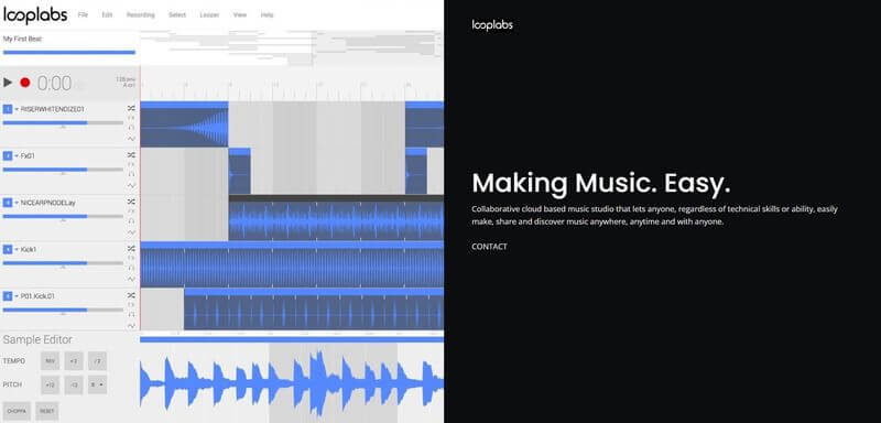 looplabs 音樂製作軟體