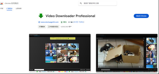 video downloader professional 插件下載臉書影片