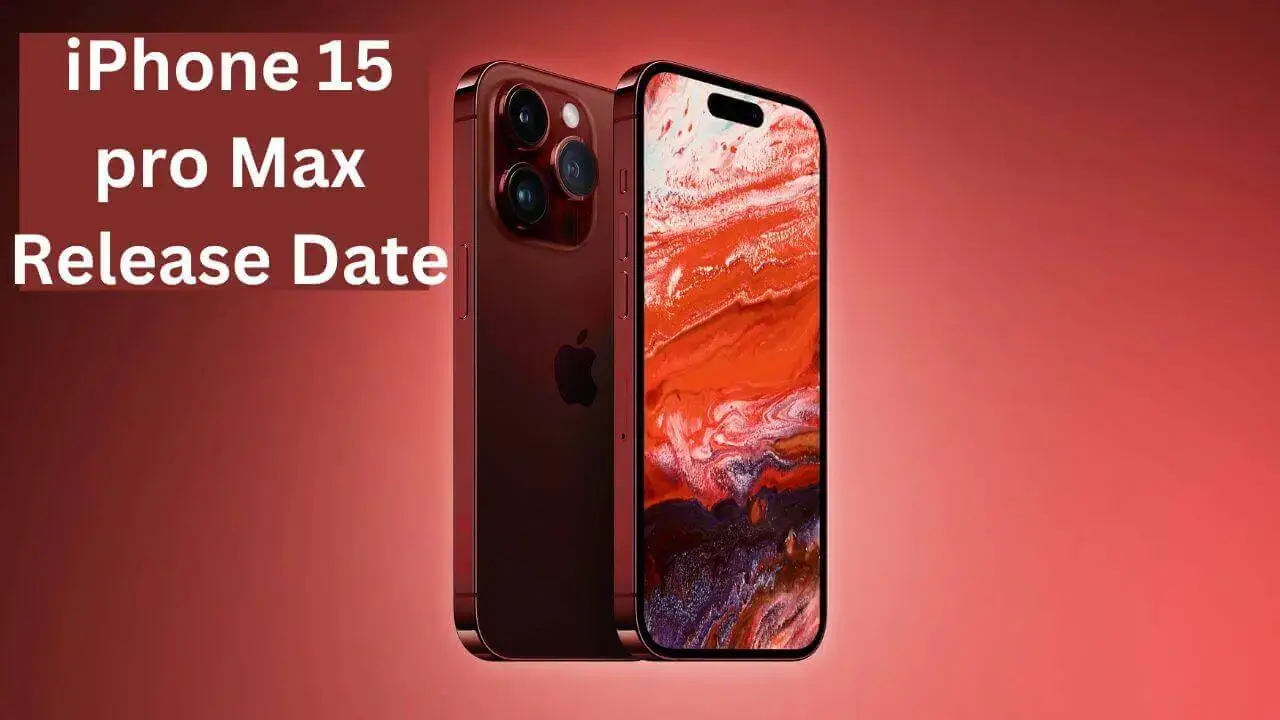 iPhone 15 Pro Max 發布日期